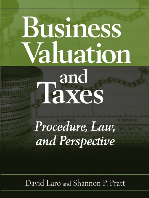 Title details for Business Valuation and Taxes by David Laro - Available